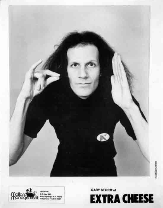 Publicity shot of me for my band Extra Cheese.