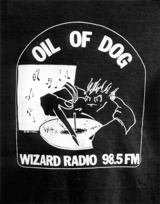 Oil of Dog T-Shirt Logo