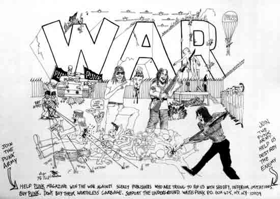 Punk Magazine Declares War
