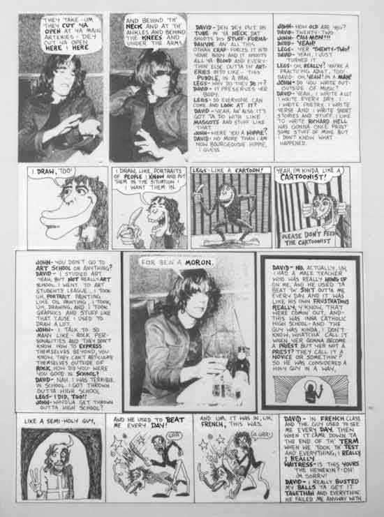 Punk Magazine Illuminated Page