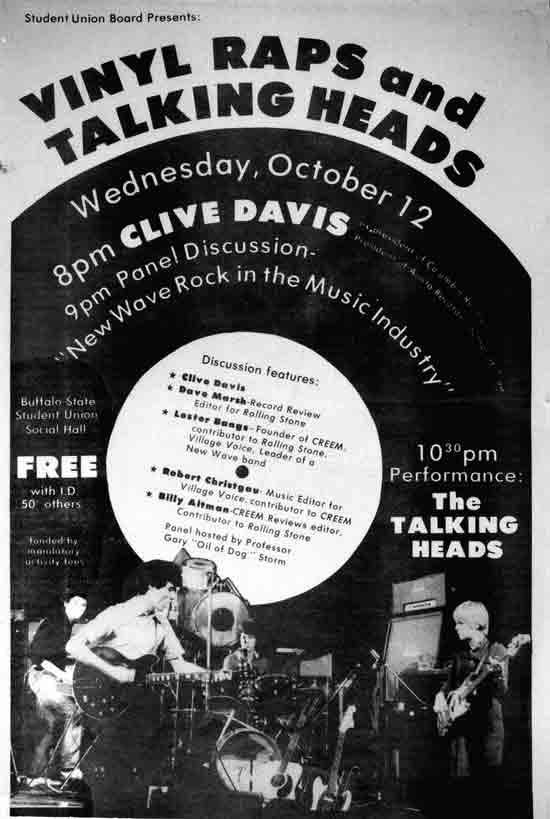 PosterVinylRapsTalkingHeads